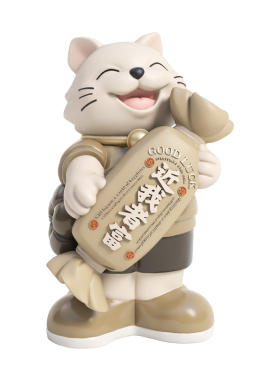 卡通招财猫客厅装饰摆件