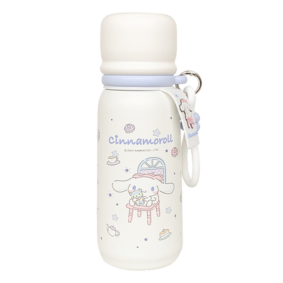 三丽鸥保温杯女生吸管水杯女新款2025高颜值带盖大容量不锈钢杯子