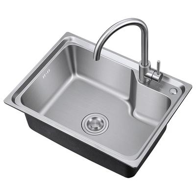 单槽洗菜池水龙头不锈钢厨房