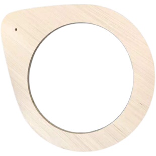 diy猫爬架配件水滴板实木太空舱板圆板替换方板实木松木定制自制