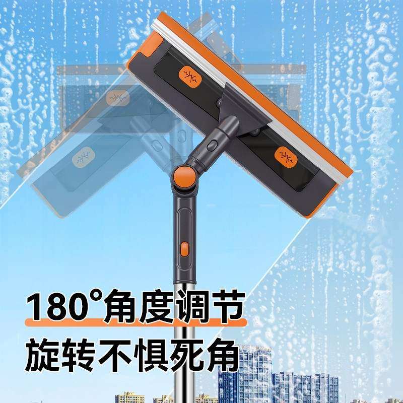 擦玻璃器刮擦一体窗户窗保洁窗外擦高层清洁工具刮水器专用器洗