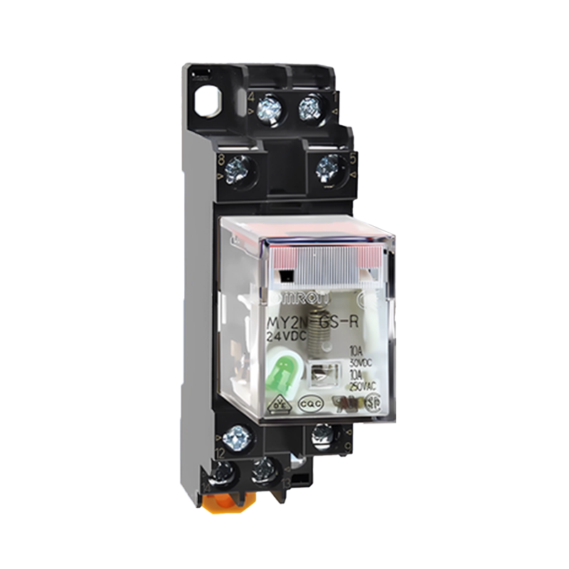 正品OMRON欧姆龙中间继电器MY2N-GS-R MY4N-GS DC24V AC220V 110V