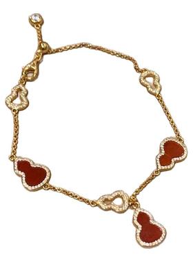 s925纯银ldquo新年福禄rdquo显白葫芦手链轻奢感小众手饰2025