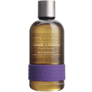 THANN庭润薰衣草花香沐浴按摩油295ml精油滋润保湿代替身体乳