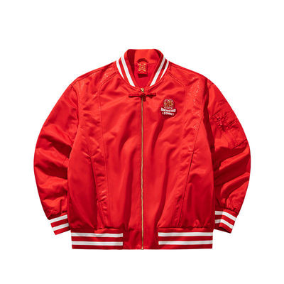 安踏新年鸿运夹克祥云印花中国结