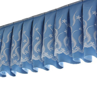 定制飘窗窗帘窗幔头帷幔窗帘帘头卧室客厅落地窗窗纱帘头简约风格