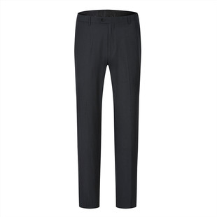 农业工作服银行男西裤新款灰色裤子直筒工作服银行新行服