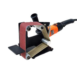 角磨机砂带机50型 砂带机配件 小型电动角磨机磨光机砂带机滚轮