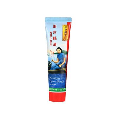 李锦记旧庄蚝油牙膏管