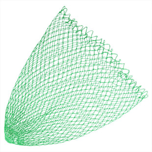 大物抄网兜大号抄鱼单网头钓鱼捞鱼手工编织加深折叠野钓巨物渔具