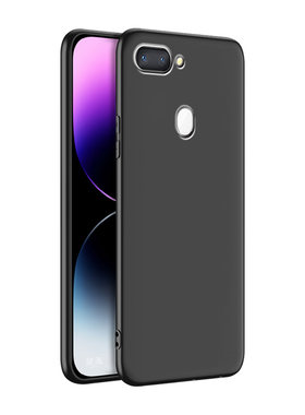 秋昊适用于OPPOR15标准版手机壳送钢化膜PACT00新款oppr15时尚PACM00全包边0pp0r15软PACMOO微磨砂opr15保护