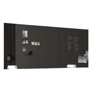 双层磁性黑板墙贴办公间磁力创意自粘白板写字板可擦写无尘积木墙黑板磁吸宝宝家用教学墙壁上装饰留言备忘板