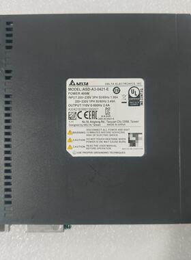 【询价】台达A3驱动器，ASD-A3-0421-E，支持EtherC适用