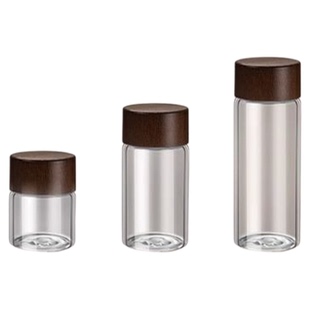 迷你玻璃密封罐食品级咖啡粉分装瓶便携保存罐茶叶储存小号空瓶子