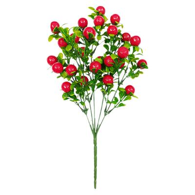 仿真花吉祥果谷子插花小把