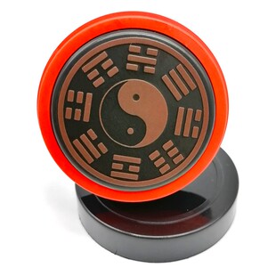 光敏先天后天文王伏羲八卦印章太极双鱼图印章定制自出油章