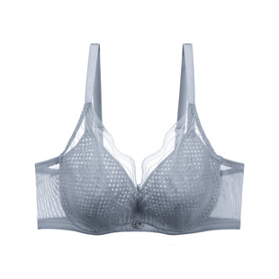 【波纹风巢杯】Comfit大胸显小薄女内衣大码上托蕾丝文胸CB00187