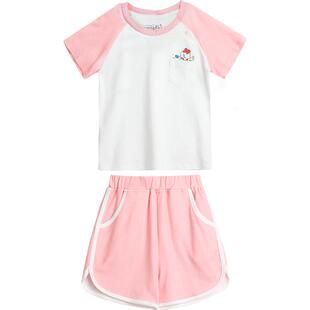 ibaby&奈娃全棉速干短袖家居服