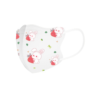 儿童口罩3d立体宝宝1一3岁4到6岁6月龄12月婴幼儿专用防护口耳罩