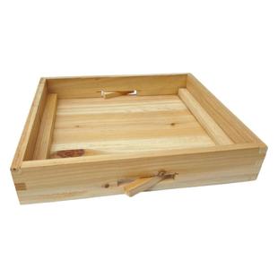 全杉木单独格子配件原木大盖底座中蜂蜂箱加厚蜜蜂土养蜂包邮