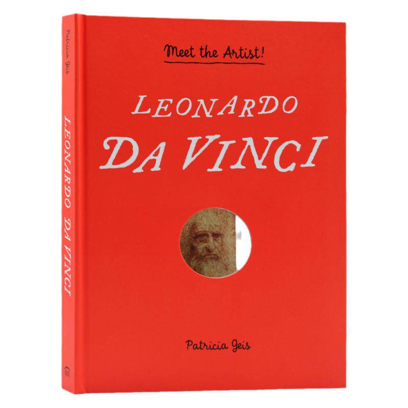 遇见艺术家儿童艺术立体书系列 莱昂纳多达芬奇 Leonardo Da Vinci Meet the Artist 英文原版 文艺复兴三杰 立体书 艺术画作
