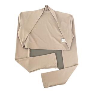 秋季长袖坎肩女性感显瘦瑜伽运动速干直角肩百搭紧身显瘦运动外套