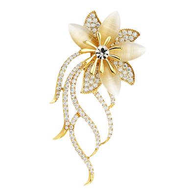 紫罗兰飘花试试女胸针