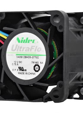 Nidec暴力4028电源PWM风扇4CM12V