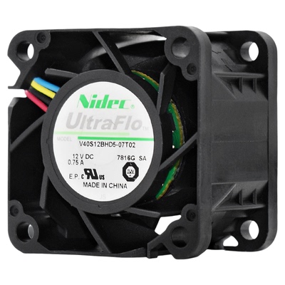Nidec暴力4028电源PWM风扇4CM12V
