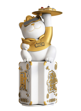 招财猫落地摆件客厅开业乔迁礼品