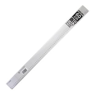 得力直尺办公尺子1米绘图直尺钢尺100cm长尺工程测量透明塑料T型尺学生波浪线尺格尺建筑工程制图丁字尺刻字