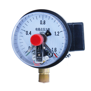 YXC100 0-1.6map上海耐震磁助式电接点压力表 上下限控制水压开关