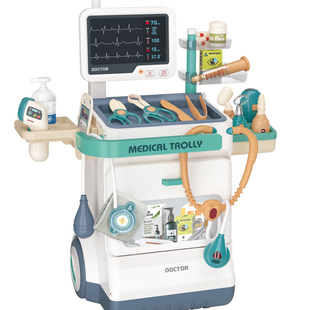 儿童扮演医生玩具医疗打针听诊器仿真过家家女孩宝过生日礼物4岁