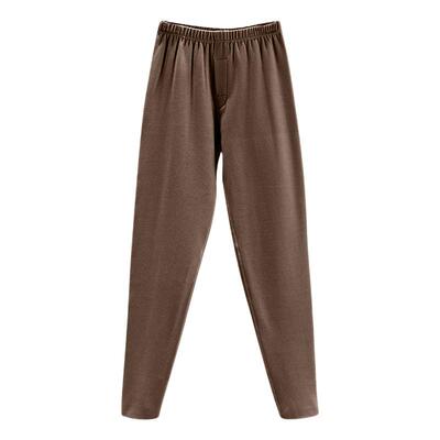 德绒秋裤男士秋冬加绒加厚紧身打底裤磨毛贴身棉毛裤内穿保暖线裤