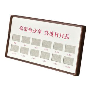 结婚证相框实木纪念日婚姻小情侣夫妻领证周年礼物结婚登记照摆台