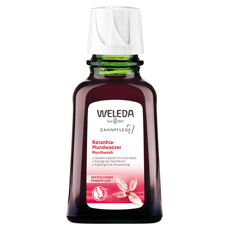 Weleda维蕾德漱口水有机浓缩便携秘鲁灌木健齿护龈清洁便携50ml