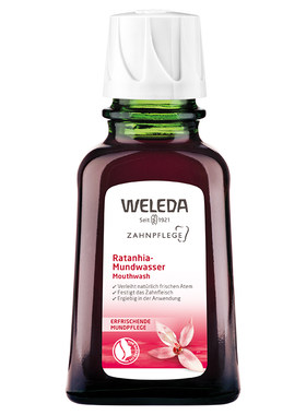 Weleda维蕾德漱口水有机浓缩便携秘鲁灌木健齿护龈清洁便携50ml