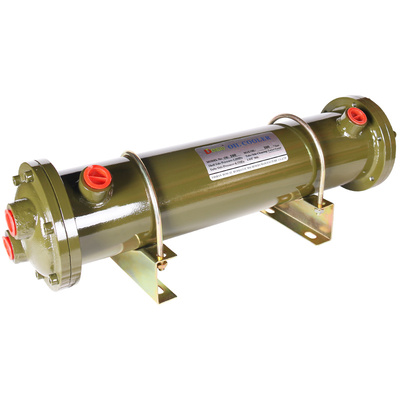 芮亿液压油水冷却器管式换热器