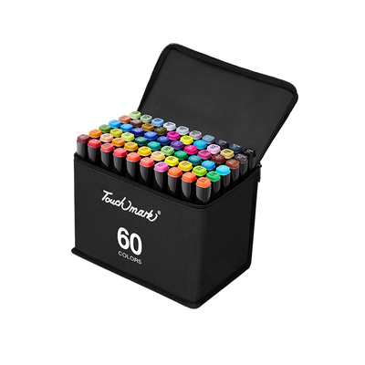 touchmark油性马克笔60色美术用