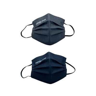 高颜值三层防护口罩透气不勒耳朵