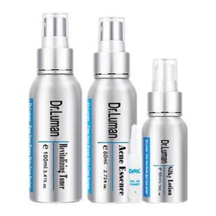 卢曼博士经典款三件套水乳套装疏毛孔闭口舒缓油痘肌混油皮袪粉刺