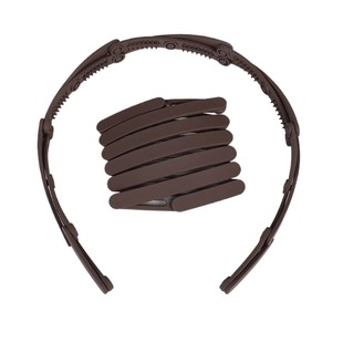 折叠发箍女2025新款便携洗脸可伸缩头箍旅行防滑压发发捆国货短发