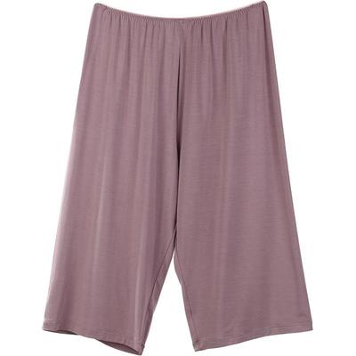 薄款莫代尔宽松睡裤5分家居短裤