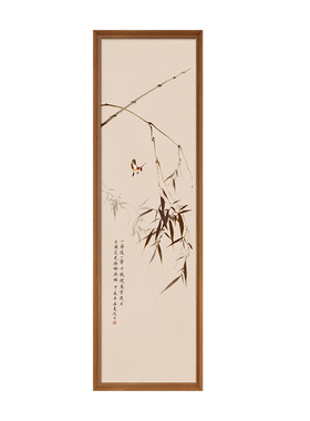 【宋氏美学】竹子玄关装饰画