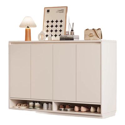 实木入户鞋柜家用门口收纳柜一体