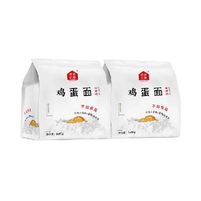 绿家欢喜非油炸儿童鸡蛋面面饼