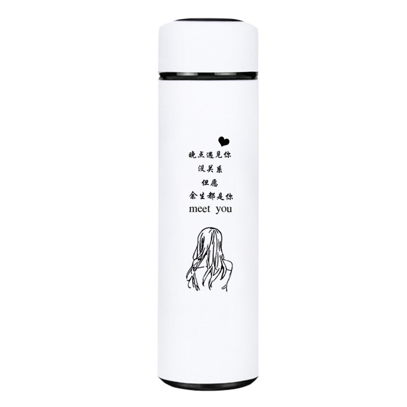 情侣礼物保温杯子一对装创意情侣保温杯送男女士刻字个性定制水杯