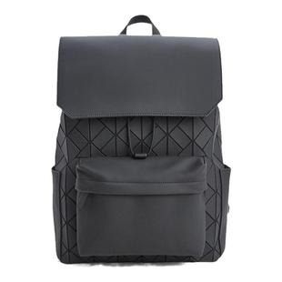 书包男初中生2023新款高中生背包潮牌大容量电脑背包菱格双肩包潮