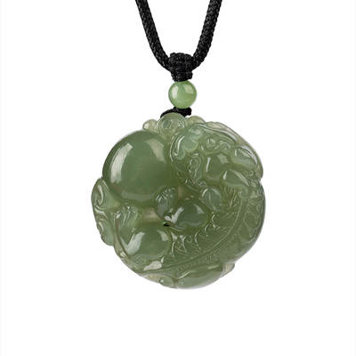 若慕男女和田玉轻奢小众吊坠