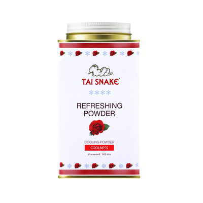 泰蛇泰国爽身粉清凉吸汗干爽身粉